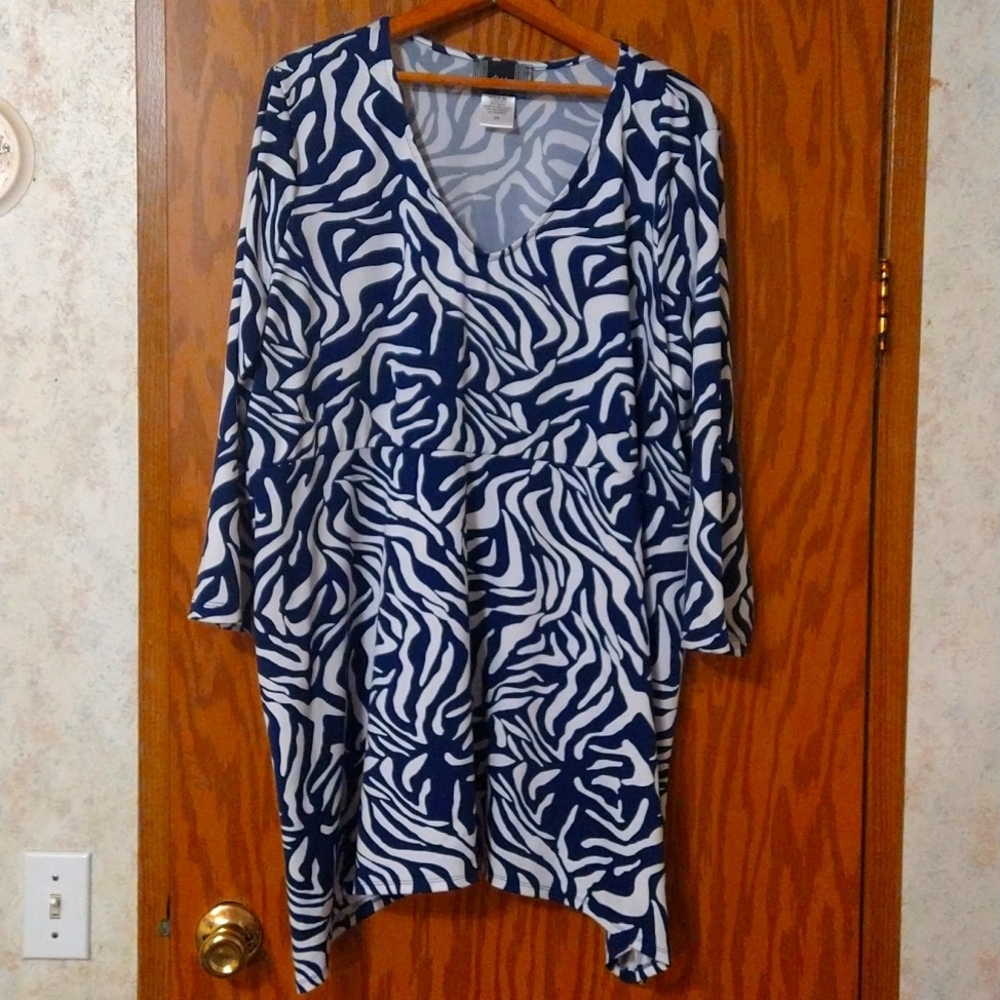 Zebra Print Tunic